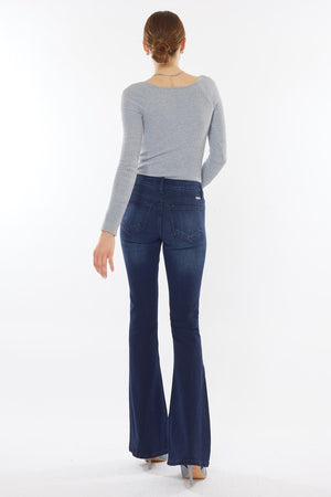 
            
                Load image into Gallery viewer, Avery Mid Rise Flare Jean
            
        