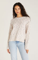 Cita Marled Crop Sweater Multi