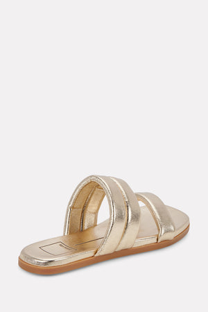 Adore Leather Sandals Gold