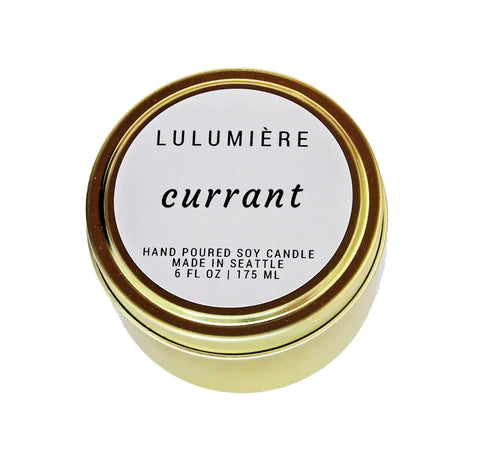 
            
                Load image into Gallery viewer, Lulumiere 6 oz Currant Tin Candle
            
        