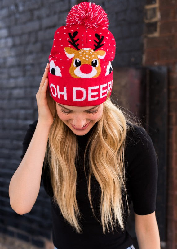 Pom Hat - Oh Deer