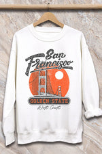 San Francisco Graphic Sweatshirt White
