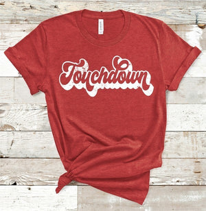 
            
                Load image into Gallery viewer, Touchdown Tee Crimson
            
        