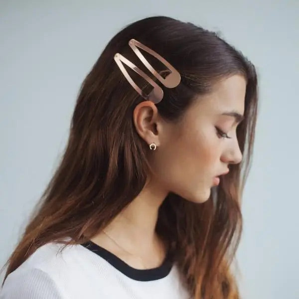XL Snap Clips Rose Gold
