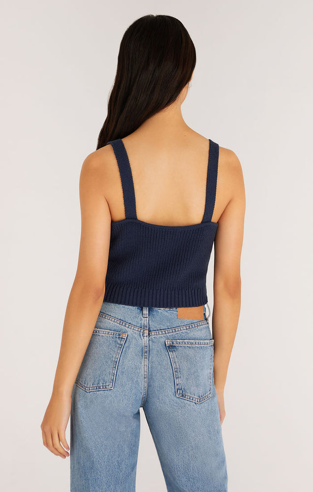 Elsa Sweater Cami Midnight Blue