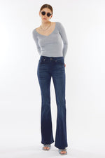 Avery Mid Rise Flare Jean