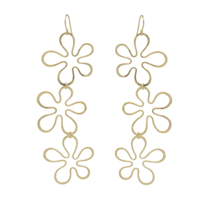 
            
                Load image into Gallery viewer, Agapantha Flora Chandelier Earrings 14k Gold Fill
            
        
