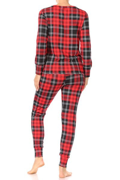 Christmas Morning Fleece Lined Pajama Set