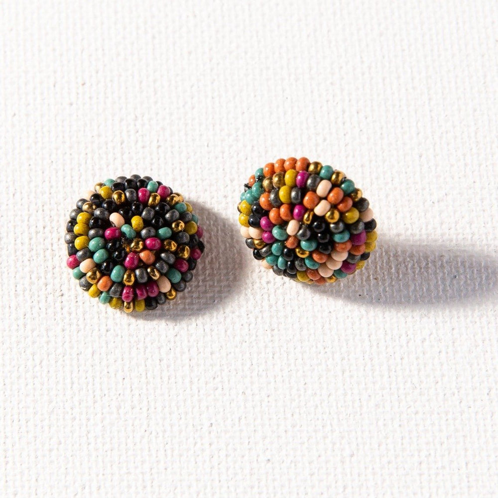 
            
                Load image into Gallery viewer, Muted Confetti Small Post Earrings
            
        