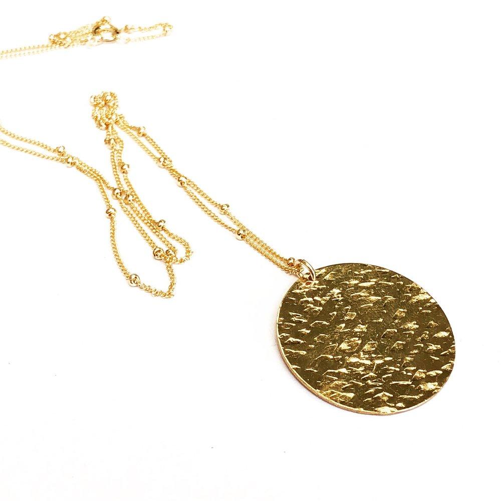 Agapantha Cassidy Pendant Gold Fill Necklace